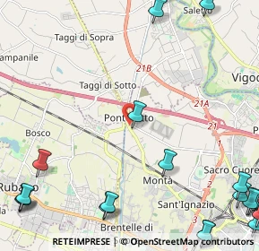 Mappa Piazza Donatore di Sangue, 35136 Padova PD, Italia (3.66895)