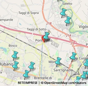 Mappa Piazza Donatore di Sangue, 35136 Padova PD, Italia (3.08333)