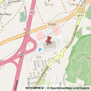 Mappa Via Circonvallazione, 39/i, 10015 Pavone Canavese, Torino (Piemonte)