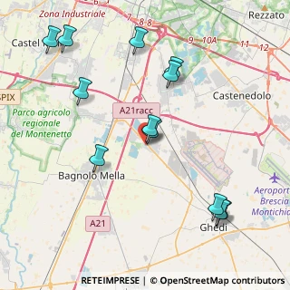 Mappa Via XXV Aprile, 25010 Montirone BS, Italia (4.595)