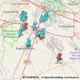 Mappa Via XXV Aprile, 25010 Montirone BS, Italia (4.1095)