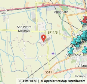 Mappa Via Marie Curie, 28060 San Pietro Mosezzo NO, Italia (3.601)