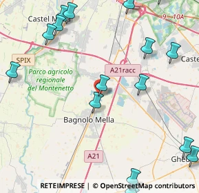 Mappa SS45 bis, 25021 Bagnolo Mella BS, Italia (6.391)