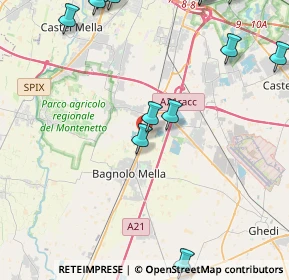 Mappa SS45 bis, 25021 Bagnolo Mella BS, Italia (6.747)