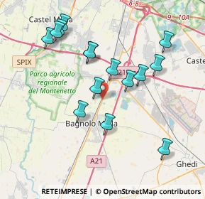 Mappa SS45 bis, 25021 Bagnolo Mella BS, Italia (3.79867)