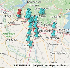 Mappa SS45 bis, 25021 Bagnolo Mella BS, Italia (12.131)