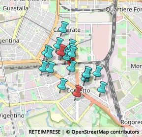 Mappa Via Giovanni Scheiwiller, 20139 Milano MI, Italia (0.583)