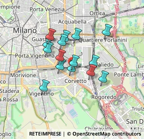 Mappa Via Giovanni Scheiwiller, 20139 Milano MI, Italia (1.30533)