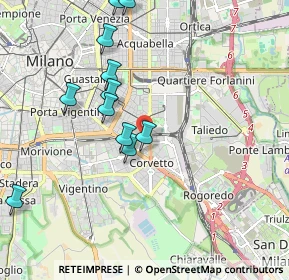 Mappa Via Giovanni Scheiwiller, 20139 Milano MI, Italia (1.98364)