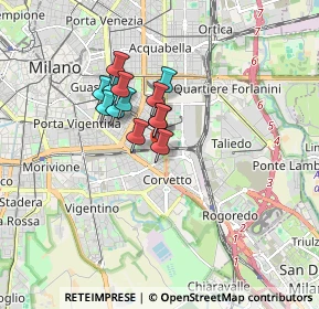 Mappa Via Giovanni Scheiwiller, 20139 Milano MI, Italia (1.17308)