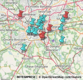 Mappa Via Giovanni Scheiwiller, 20139 Milano MI, Italia (6.0975)