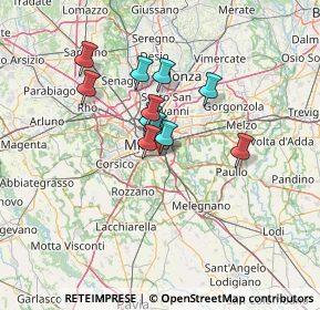 Mappa Via Giovanni Scheiwiller, 20139 Milano MI, Italia (9.84636)