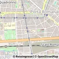 Mapa Milano