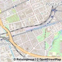 Mapa Milano