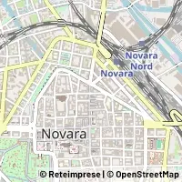 Mapa Novara