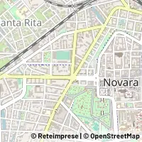 Hartă Novara