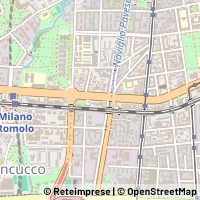 Mapa Milano