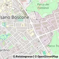 Térkép Cesano Boscone