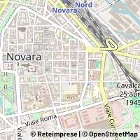 नक्शा Novara