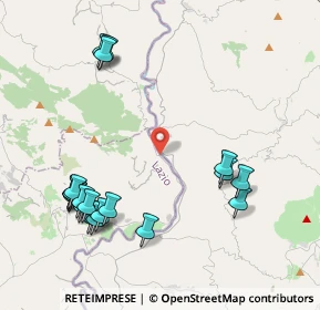 Mappa Via Delle Terme snc, 04021 Castelforte LT, Italia (5.162)