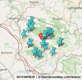 Mappa Via Cerquelle, 81011 Alife CE, Italia (11.018)