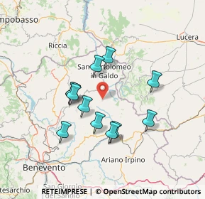 Mappa Piazza Madaglia D'Oro, 82025 Montefalcone di Val Fortore BN, Italia (12.765)