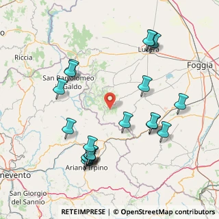 Mappa Celle San Vito, 71020 Celle di San Vito FG, Italia (18.9245)
