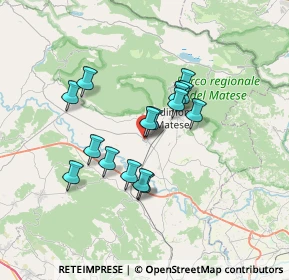 Mappa Via Dante Alighieri, 81011 Alife CE, Italia (5.86667)