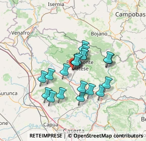 Mappa Via Dante Alighieri, 81011 Alife CE, Italia (11.252)