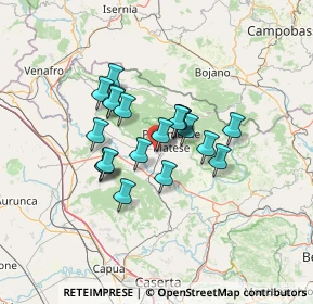 Mappa Via Dante Alighieri, 81011 Alife CE, Italia (10.368)