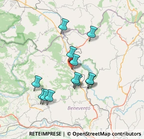 Mappa S. S. 87 km 97+300, 82026 Morcone BN, Italia (6.68417)