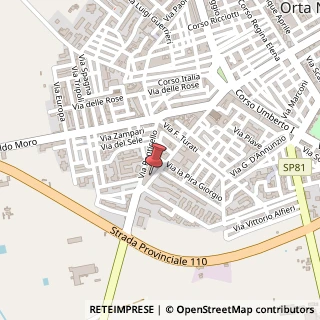 Mappa Corso Giacomo Matteotti, 52, 71045 Orta Nova FG, Italia, 71045 Orta Nova, Foggia (Puglia)