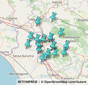 Mappa 81058 Vairano Patenora CE, Italia (10.798)