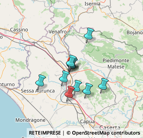 Mappa 81058 Vairano Patenora CE, Italia (9.97273)