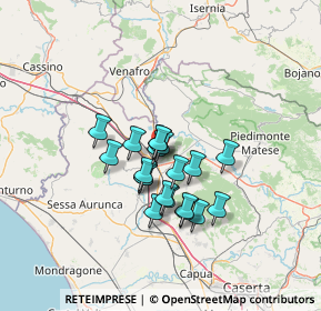 Mappa 81058 Vairano Patenora CE, Italia (10.2765)