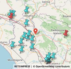 Mappa 81058 Vairano Patenora CE, Italia (21.9455)