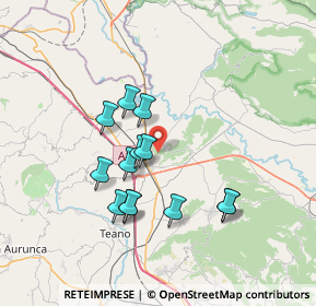 Mappa 81058 Vairano Patenora CE, Italia (6.63154)