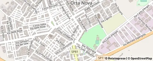 Mappa Orta Nova