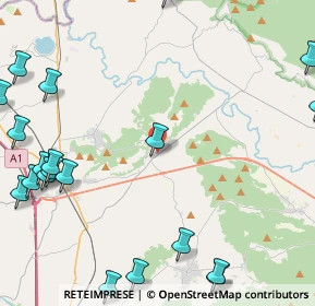 Mappa Via Roma, 81040 Pietravairano CE, Italia (7.011)