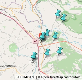 Mappa Via SS85 km 1, 81058 Vairano Patenora CE, Italia (6.02727)