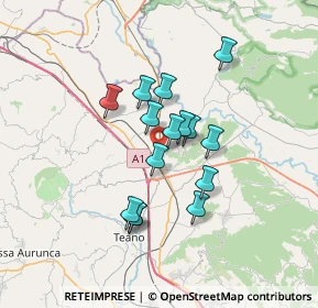 Mappa Via SS85 km 1, 81058 Vairano Patenora CE, Italia (5.62667)