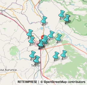 Mappa Via SS85 km 1, 81058 Vairano Patenora CE, Italia (6.34111)