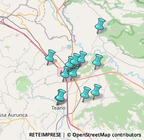 Mappa Via SS85 km 1, 81058 Vairano Patenora CE, Italia (5.35333)