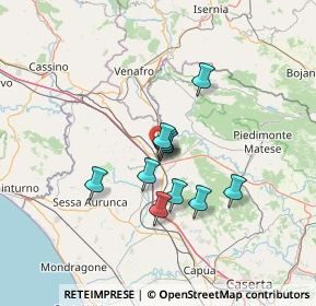 Mappa Via SS85 km 1, 81058 Vairano Patenora CE, Italia (10.06545)