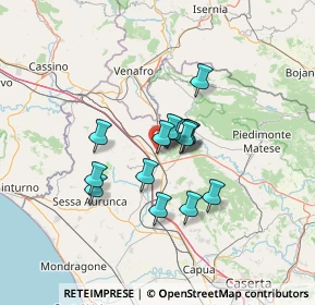 Mappa Via SS85 km 1, 81058 Vairano Patenora CE, Italia (10.03786)