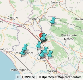 Mappa Via SS85 km 1, 81058 Vairano Patenora CE, Italia (10.92667)