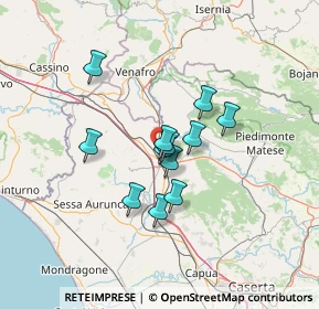 Mappa Via SS85 km 1, 81058 Vairano Patenora CE, Italia (10.03833)