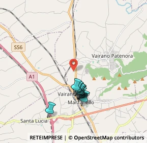 Mappa Via SS85 km 1, 81058 Vairano Patenora CE, Italia (1.71545)