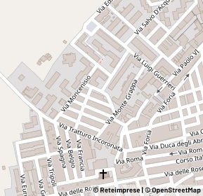 Mappa Via Moncenisio, 71045 Orta Nova FG, Italia (0.14615)
