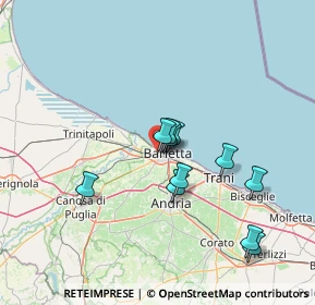 Mappa Via Antonio Violante, 76121 Barletta BT, Italia (12.95364)